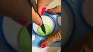 🌀How many rotations did the pen make in total ? |Small Ruler, Big Wisdom |#shorts #spirograph #2025