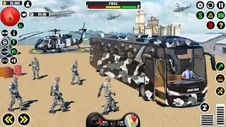 Army Soldier Bus Driving Simulator - Pakistani Offroad Transport Duty Driver 3D - Android Gameplays