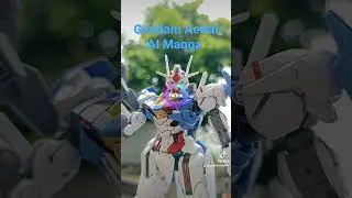 Gundam Aerial AI Manga Filter #shorts #gundam #gundamaerial #AIMangaFilter