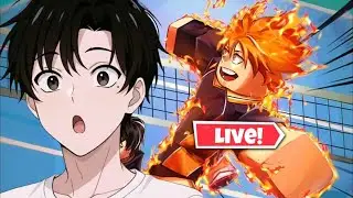 Anime Figur spielt ROBLOX 🔴Volleyball Legenden