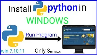 How to download and install python 3.12.4 in laptop or computer | 2024 Hindi | TechTrackerAas |
