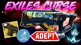 GOD ROLL Exile's Curse Destroys Crucible (No Primary Needed, 61 Defeats)..