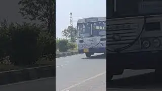 Kurnool Gadwal TSRTC Express Bus Fast Speed Bangalore Hyderabad Highway Road