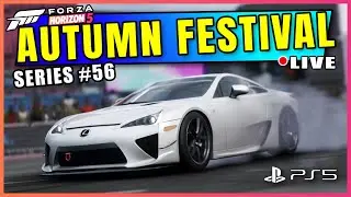 🏎️ SPEEDRUN: 40 PTS FH5 Autumn Playlist (Series 56) | PS5 Pro
