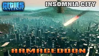 Cities Skylines PS4 Armageddon At Insomnia City Natural Disasters DLC Expansion Pack
