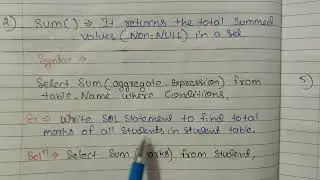 Explain MySQL Aggregate Functions | Syntax and Example | CSE Gyan