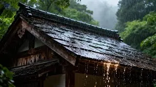 Lull Into Deep Sleep with the Roaring Sound of Rain & Terrible Thunder on the Tin Roof in the Night