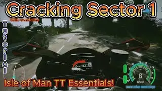 Cracking sector 1 In 3 min tutorial, Isle of Man TT 3 Essentials! 🏍🚀 #TT
