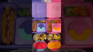 The 2-in-1 Lunchbox: Hot Dog Breakfast & Pasta Lunch! 🌭🍝 #asmr#lunchbox #bentobox