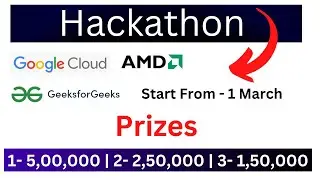 India Play Hackathon | Google Cloud & AMD | GFG  | Start from - 1 March 2023 | #hackathon #google