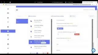 Persistent menu settings - القائمـة الثابتـة