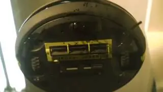 Robot Vacuum Cleaner   Rydis MR6550 vs  Small Rubber Debris
