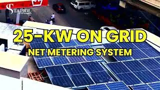 Tajsol Installs 25kW On-Grid Net Metering Solar System at Taj 106 Petroleum, Karachi