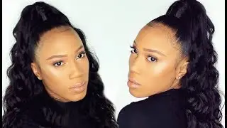 QUICKWEAVE Half Up Half Down Natural Hair | Wiggins Hair