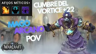 Vortex Pinnacle +22 | ARCANE MAGE POV | Tromba de Orbes 🦊🔮💥
