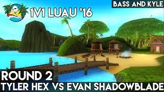 [1v1 Luau '16] Round 2 - Tyler Hex vs Evan Shadowblade (Bass and Kyle)