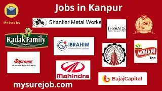 Jobs in Kanpur | Job for Freshers | Job for Experienced