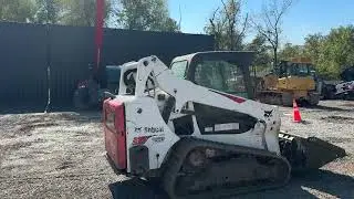 217560 Bobcat T595 Skid Steer Loader MCGREW AUCTION