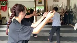 Sam Chien Tio Tik Kwie. Performed by his son Paul Tio Handy in Kong Han Headquarter in Canton OH