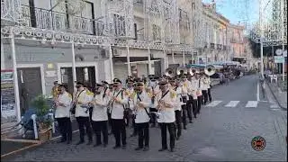 Marcia Fuoco al sigaro Banda di Ailano 8/4/24 Vitulazio