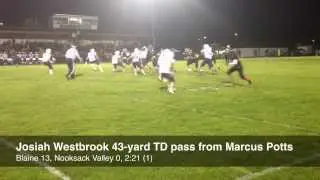 Nooksack Valley at Blaine football highlights