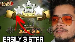 Easiest Way To 3 ⭐Dark ages king CHALLENGE - Clash Of Clans