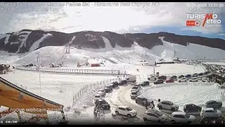 La stazione sci di Campo Felice. TIMELAPSE del 12-01-2026 grazie a Turismometeo.it