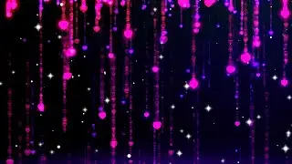 black screen heart particles effects | star effect background video | Kinemaster black screen effect