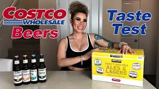 Costco Kirkland Craft Ale and Lager Beer Variety Pack Review Tasting