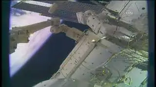 Spacewalkers Ricky Arnold and Drew Feustel