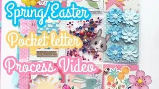 Spring/Easter Pocket Letter | Process Video