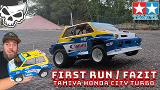 Tamiya Honda City WR-02C First-Run und mein Fazit zum Spaß Racer