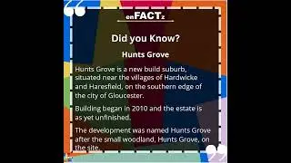 Did you know about Hunts Grove?