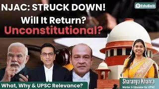 🔥 Supreme Court Verdict &ndash; Why Was NJAC Struck Down? Can It Return? | UPSC Polity Explained 🏛️