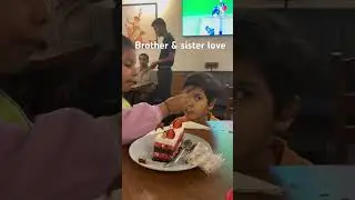 Pastry lover #siblings #shortsviral