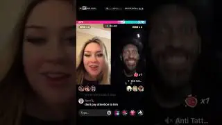 Allison Mae with Anti Tatted Saturday TikTok live video