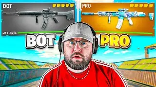 I tried Bot Vs Pro Loadouts in Warzone 