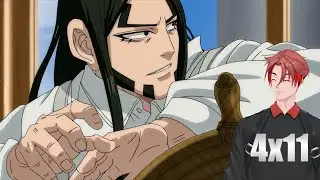 У Нас Теперь Красивые Пираты?! | Золотое Божество(Golden Kamuy) | 4x11 серия | Реакция
