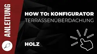 So einfach ist der steda Online-Konfigurator - Terrassen&uuml;berdachung aus Holz  I  www.steda.de