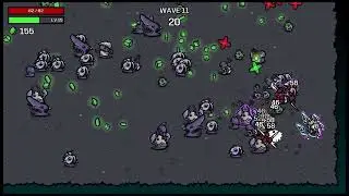 Golem: 3 Revolver + 3 Nuclear Launcher | Brotato: New Dawn