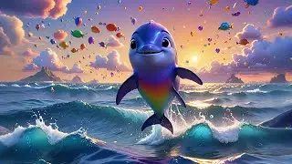 The Dolphin&rsquo;s Splashy Dance 🐬💃 | Kids Cartoon Story | Preschool Learning Adventure