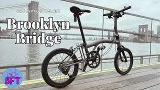 ③ NEW YORK CITY STREETS BY BROMPTON FOLDING BIKE