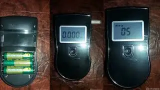Алкотестер Digital Breath Alcohol Tester АТ 818 отзыв и обзор