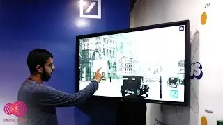 Multi touch Zone for Deutsche Bank at HP