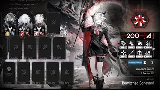 (2.2) Bewitched Boneyard | 200 Score | Semi-AFK Strategy | CCB#4 Arclight [Arknights]