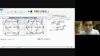 Differentiation of Hyperbolic Functions