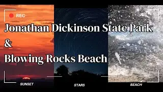 Epic Camping at Jonathan Dickinson State Park & Exploring Blowing Rocks Preserve!