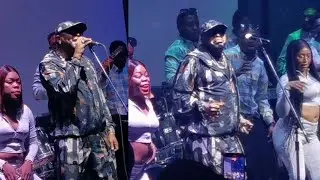QUAND PAPA CHÉRI JB MPIANA FAIT LE RAP BYE BYE JULIE EN LIVE C'EST DU LOURD 