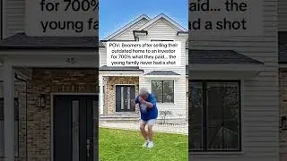 Boomers when they sell their home for 7x to an investor #boomer #buyingahome #housingmarket