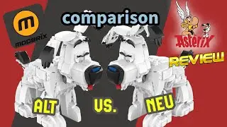 Welcher ist besser? Kleiner gallischer Hund im Vergleich. Alt vs. Neu. IDEFIX von Modbrix